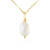 Collana in argento con Perla di Acqua Dolce