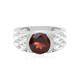Anello in argento con Granato Mozambico