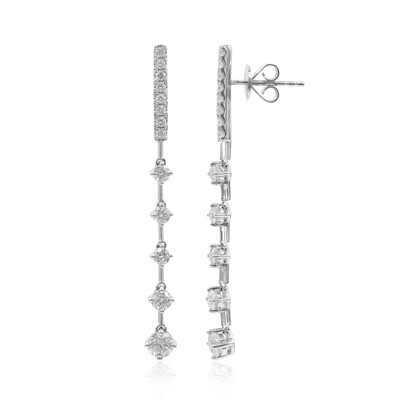 Orecchini in oro con Diamante SI2 (H) (CIRARI)