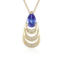 Collana in oro con Tanzanite AAA (de Melo)