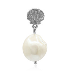 Ciondolo in argento con Perla di Acqua Dolce (TPC)