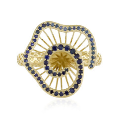 Anello in oro con Zaffiro Blu (Ornaments by de Melo)