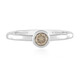 Anello in oro con Diamante Champagne I2 (KM by Juwelo)