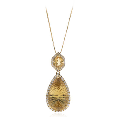 Collana in oro con Citrino (CIRARI)