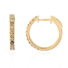 Orecchini in oro con Diamante Fancy SI2 (CIRARI)