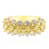 Anello in oro con Diamante Giallo SI2 (CIRARI)
