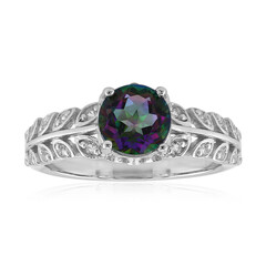 Anello in argento con Quarzo Mistico