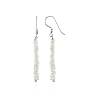 Orecchini in argento con Opale di Welo