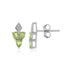Orecchini in argento con Peridoto Arizona
