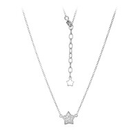 Collana in argento con Topazio Bianco