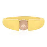 Anello in argento con Quarzo Rosa