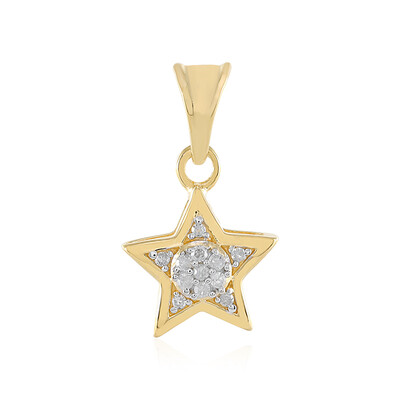 Ciondolo in argento con Diamante I2 (I)