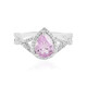 Anello in argento con Kunzite