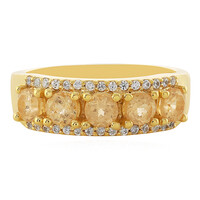 Anello in argento con Granato Imperiale