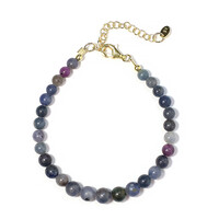 Bracciale in argento con Zaffiro del Mozambico