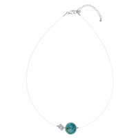 Collana con Opale Atacama Blu