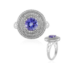 Anello in oro con Tanzanite AAA (de Melo)