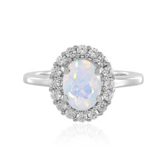 Anello in argento con Opale di Welo