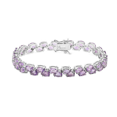 Bracciale in argento con Ametista