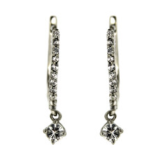 Orecchini in argento con Zircone