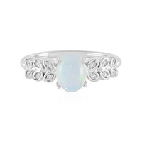 Anello in argento con Opale di Welo