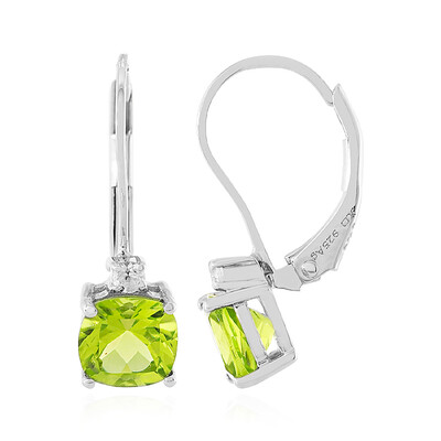 Orecchini in argento con Peridoto Jilin