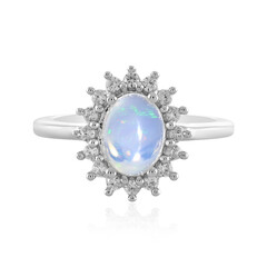 Anello in argento con Opale di Welo