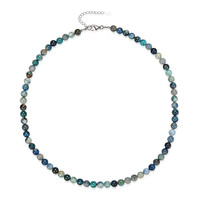 Collana in argento con Shattuckite