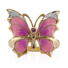 Anello in argento con Rodolite