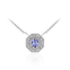 Collana in argento con Tanzanite