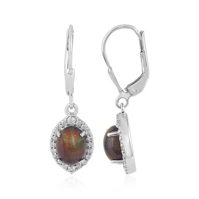 Orecchini in argento con Opale Mezezo