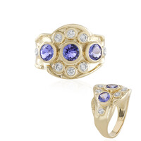 Anello in oro con Tanzanite (de Melo)