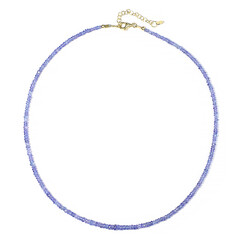 Collana in argento con Tanzanite