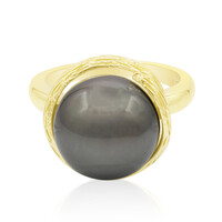 Anello in argento con Perla Tahitiana (TPC)
