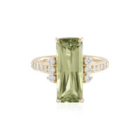 Anello in oro con Diasporo cangiante (AMAYANI)