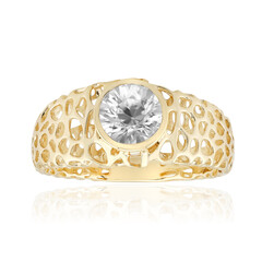 Anello in oro con Zircone (Ornaments by de Melo)