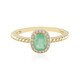 Anello in argento con Smeraldo Etiope