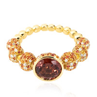 Anello in oro con Spinello Rosso (de Melo)