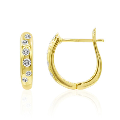 Orecchini in oro con Diamante IF (D) (Annette)