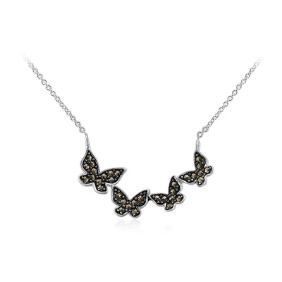 Collana in argento con Marcassite
