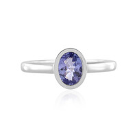 Anello in argento con Tanzanite
