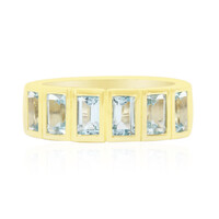 Anello in argento con Topazio Blu Cielo