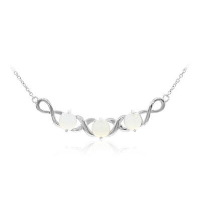 Collana in argento con Opale di Welo