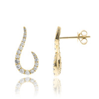 Orecchini in oro con Diamante I1 (H) (CIRARI)