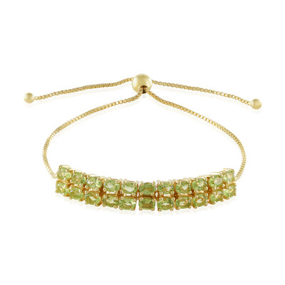 Bracciale in argento con Peridoto