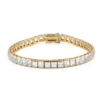 Bracciale in argento con Topazio Bianco