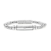 Bracciale in argento con Diamante I1 (G) (Nan Collection)