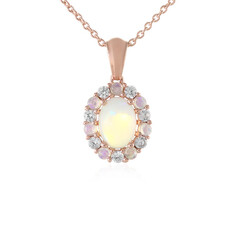 Collana in argento con Opale di Welo