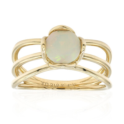 Anello in oro con Opale di Welo