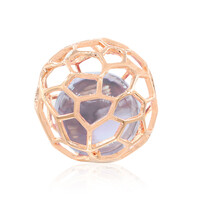 Ciondolo in argento con Ametista Rose de France